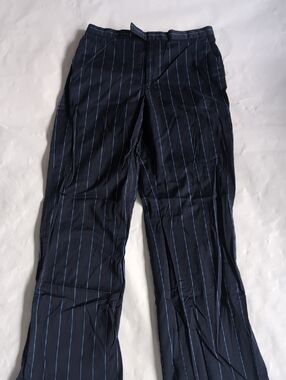 Polo by Ralph Lauren Navy Pinstripe Women's Trousers